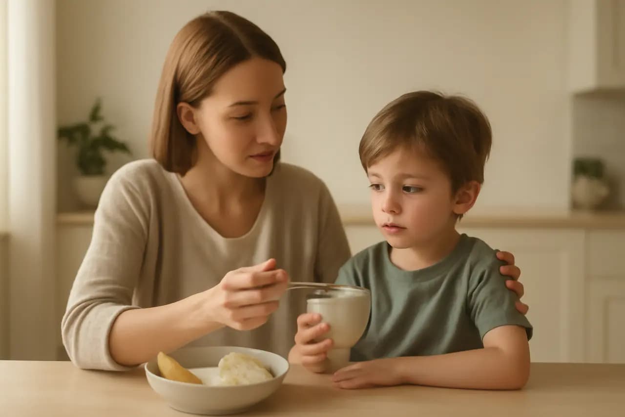 Hnačka u detí: Ako dopĺňať tekutiny a čo ponúknuť jesť