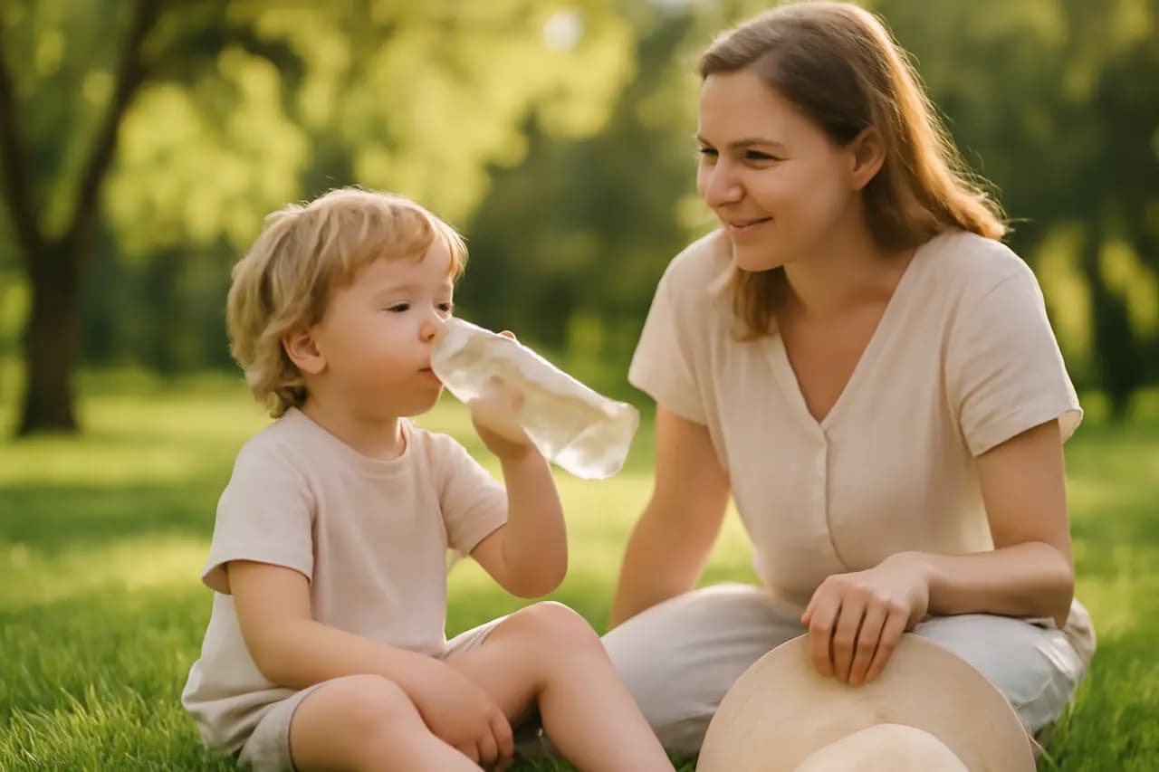 Pitný režim v lete: Ako predísť dehydratácii u detí