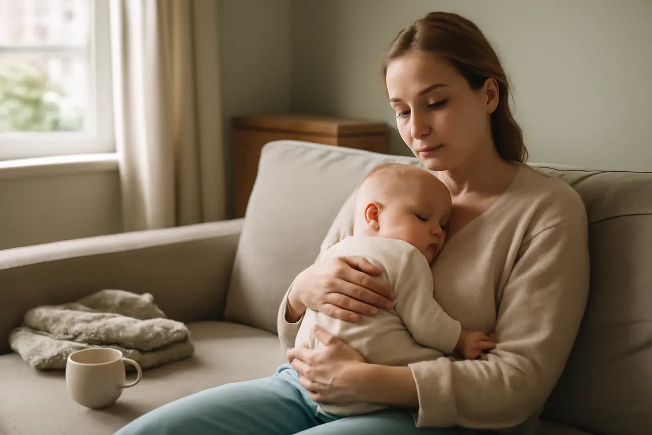 Pocit viny u mamy: Ako zmierniť tlak na dokonalosť