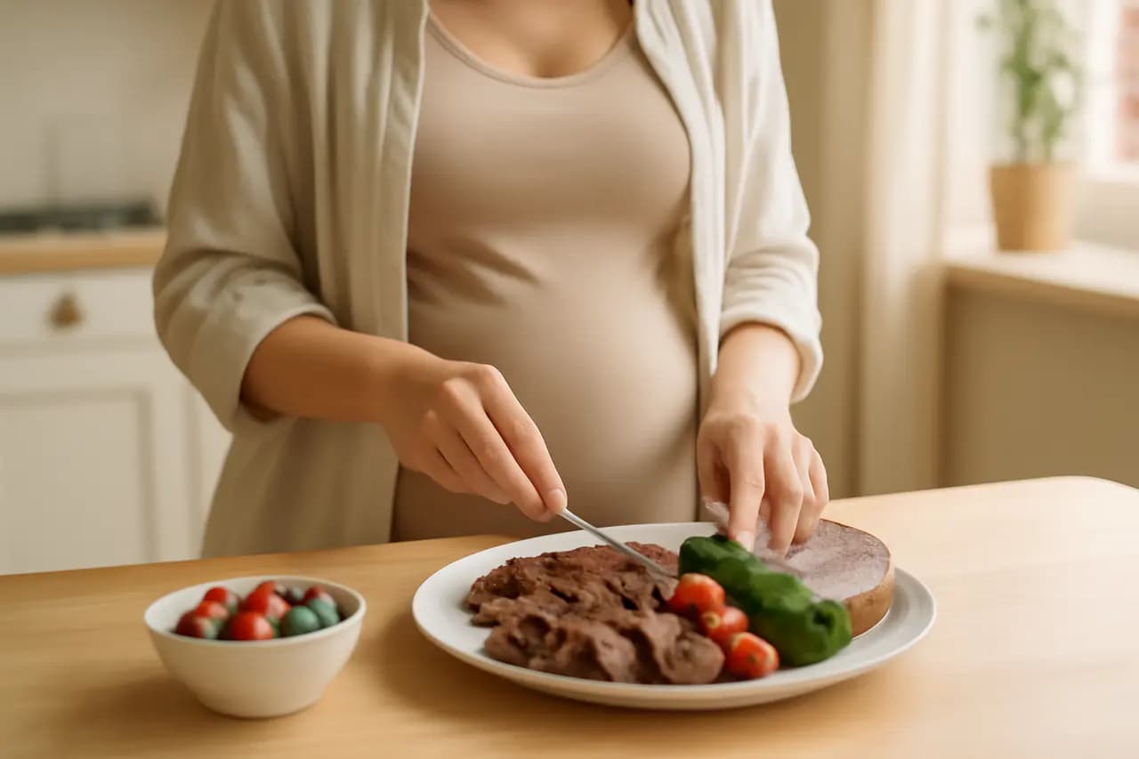 Železo v tehotenstve: Ako poskladať jedálniček pri nižších hodnotách